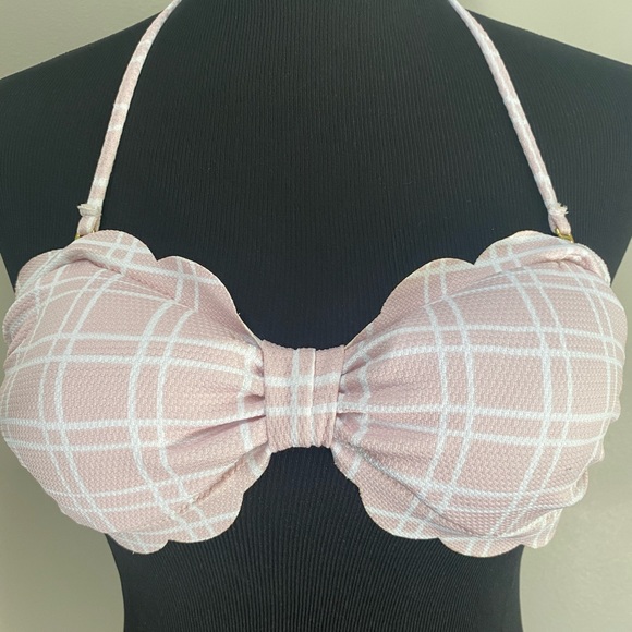 Cremieux Pink Swimsuit Bikini Top medium - Picture 2 of 8